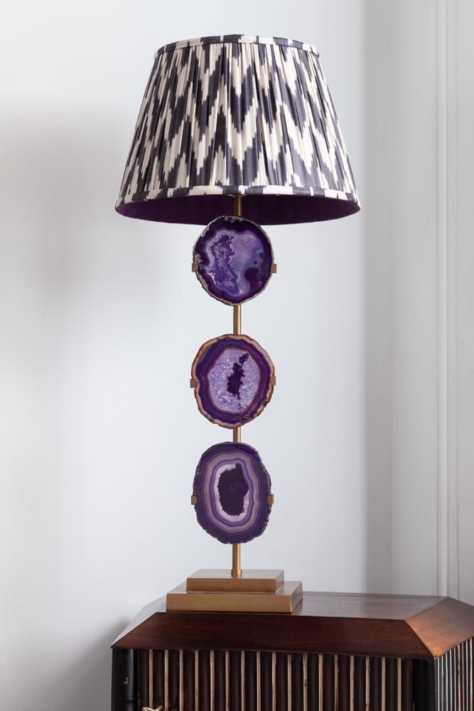 IPANEMA WITH PURPLE AGATES