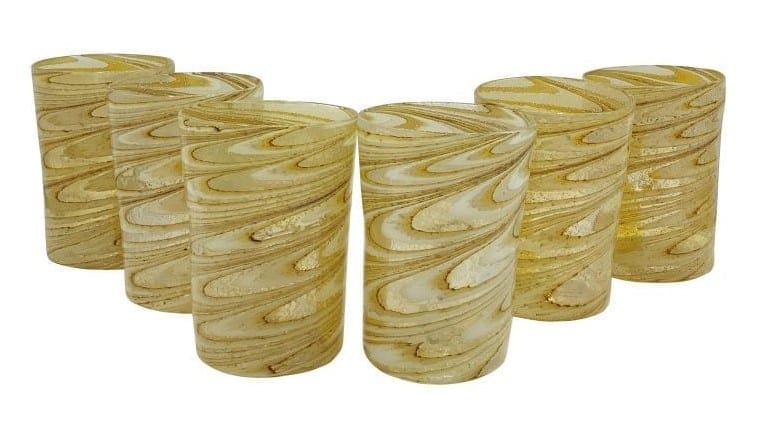 Set of 6 Palazzo Glassware Tumblers