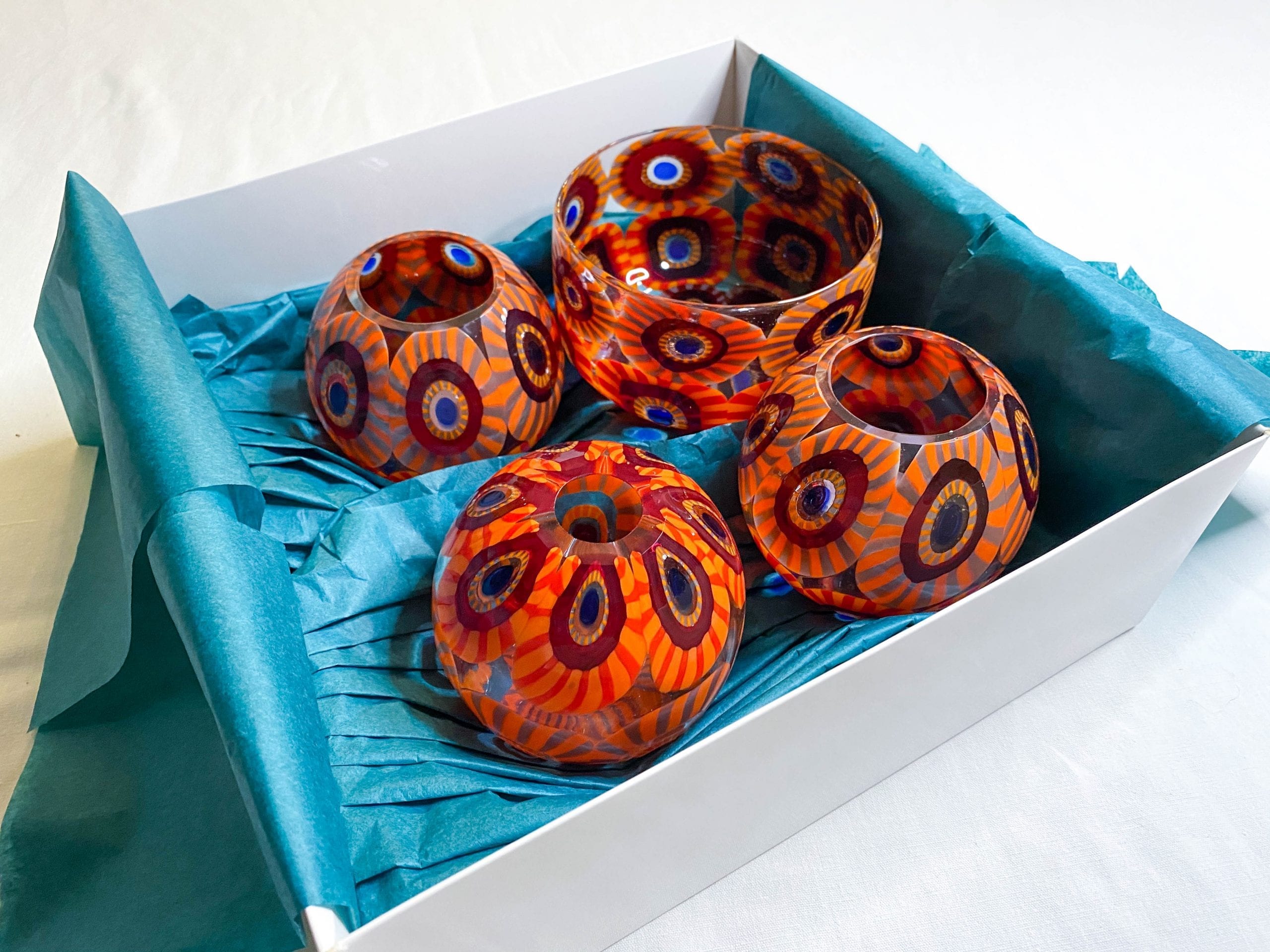 GIFT BOX OF MURANO GLASSES #3 - Image 6