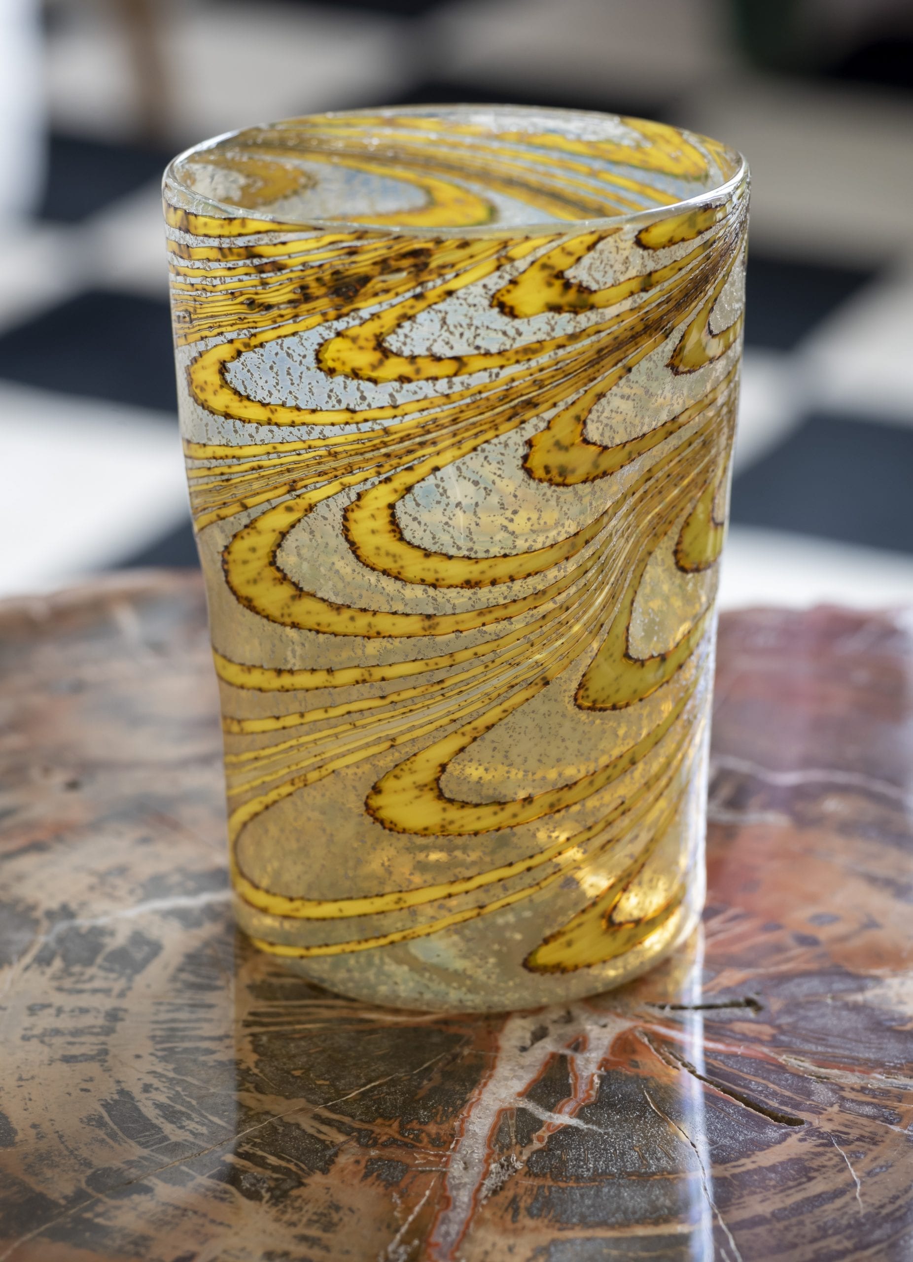 YELLOW MURANO GLASS #4